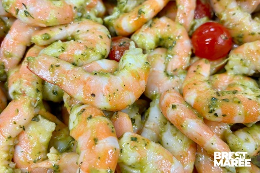 [CREVE.08] Crevettes marinées "Maître-d'Hôtel"